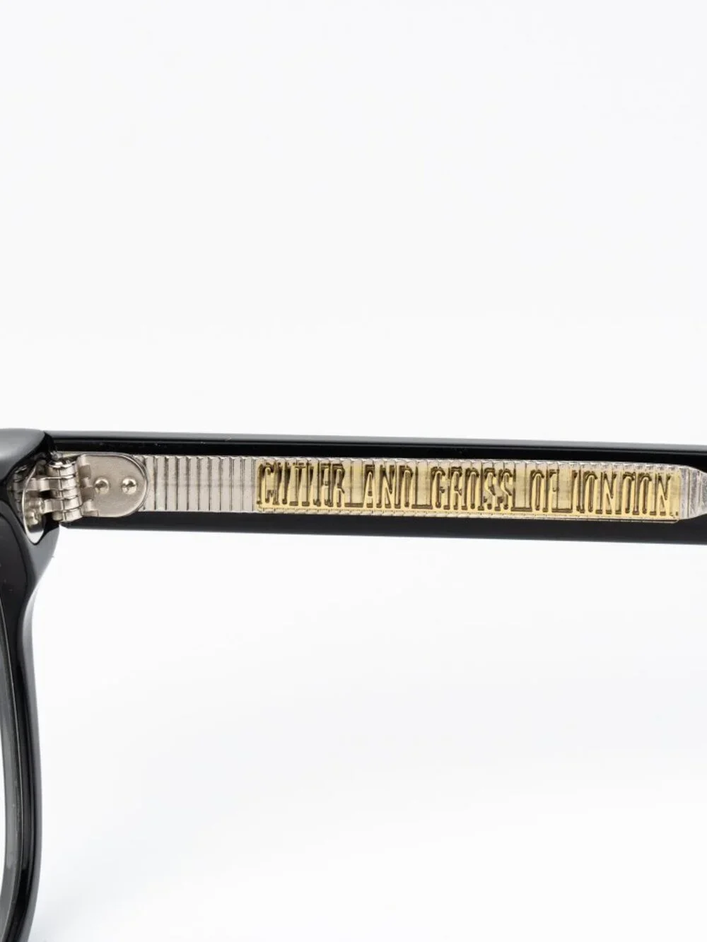 Cutler and Gross Women Eyeglasses Black Square CGBB1380 001 NEW AUTHENTIC
